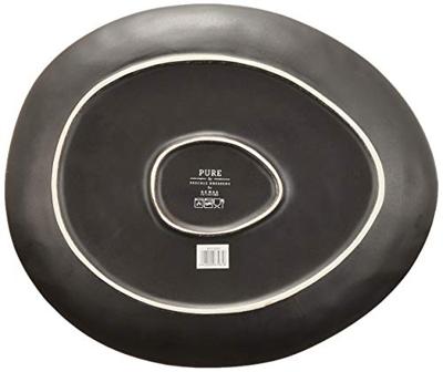 SERAX - Pure - Dinerbord ovaal L 28cm groen SERAX - Pure - Dinerbord ovaal L 28cm groen