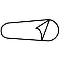 Active Leisure Katoenen Lakenzak - Mummy - thumbnail