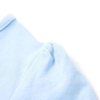 Kindershirt fiets 116 lichtblauw - thumbnail