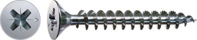 Spax spaanplaatschroef vz pk 2.5x12mm pz1