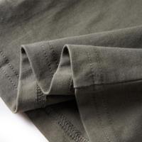 Kindershirt met lange mouwen racewagenprint 128 kakikleurig - thumbnail