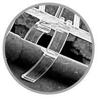 Swissinno 1 238 001K Spike-Clips Bevestigingsclips Geschikt voor merk Swissinno Duivenspikes 6 stuk(s) - thumbnail