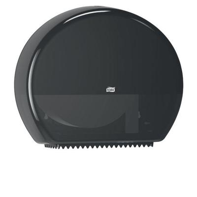 Toiletpapierdispenser Tork T1 Elevation jumbo zwart 554008 | 65 stuks