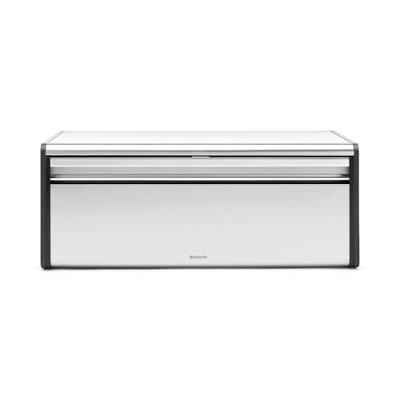 Brabantia Broodtrommel met klepdeksel matt steel