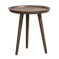 Bijzettafel Basel - walnoot - 48xØ45 cm - thumbnail