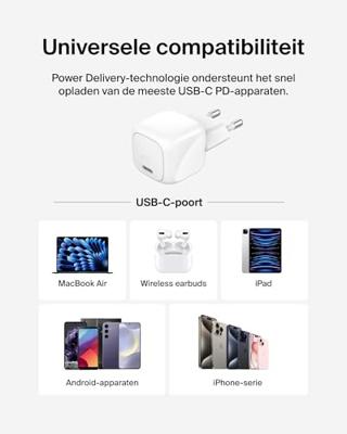 Oplader Belkin WCA008KQ1MWH-B6 30 W