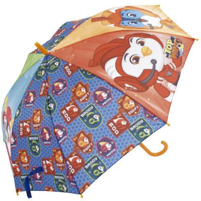 Nickelodeon paraplu Top Wing junior 48 cm oranje