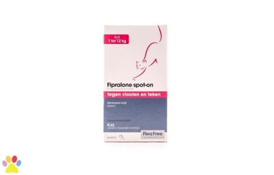 Flea Free Spot-On Kat 3 pipetten