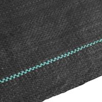 VidaXL Worteldoek 0,5x10 m polypropeen zwart - thumbnail