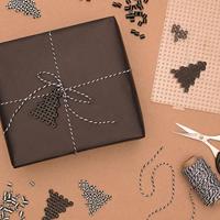 Vaessen Creative • strijkkralen tweekleurig zwart-wit 550st. - thumbnail