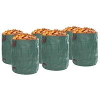 VidaXL Tuinafvalzakken 12 pcs groen 79 x 79 x 99,5 cm polypropyleen - thumbnail