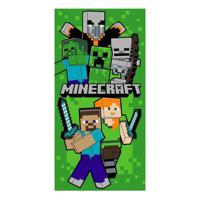 Minecraft Strandlaken Groen - 70x140 cm - thumbnail
