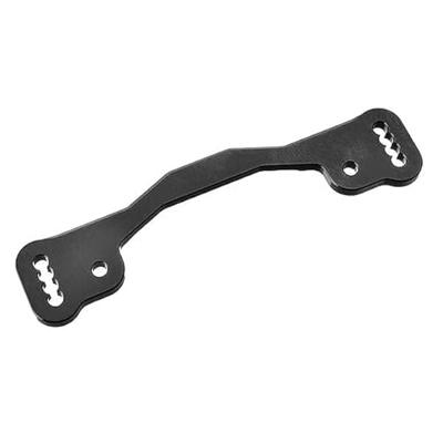 Team Corally - Steering Rack - Swiss Made 7075 T6 - 3mm - Hard Anodised - Black - Made in Italy - 1 pc