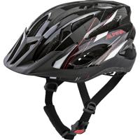Alpina sports mtb helm mtb17 54-58 glans zwart/wit/rood - thumbnail
