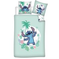 Stitch Dekbedovertrek Aloha 140 x 200 cm - katoen (mint groen) - thumbnail