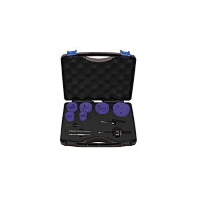 Promat/Tecwerk Gatenzagenset | 10-delig 22-68 mm | snijdiepte 38 mm HSS-Co8 - 4000800192 Promat/Tecwerk Gatenzagenset | 10-delig 22-68 mm | snijdiepte 38 mm HSS-Co8 - 4000800192