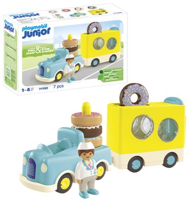 PLAYMOBIL JUNIOR - 71702 - Junior donutwagen