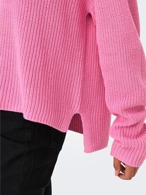 Only Onlluna Ls O-neck Pullover Knt Nca Trui Sachet Pink