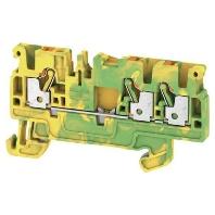 Weidmüller 1521670000 Aardingsklem 5.1 mm Spanveer Groen, Geel 50 stuk(s)