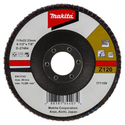 Makita Accessoires Lamellenschuursch. 115x22 K120 - D-27464