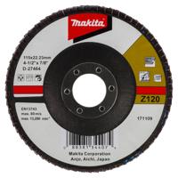 Makita Accessoires Lamellenschuursch. 115x22 K120 - D-27464 - thumbnail