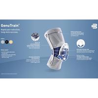 Bauerfeind GenuTrain Kniebrace - 0 - Universeel - Beige - thumbnail