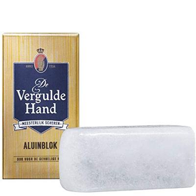 Vergulde hand De Vergulde Hand Aluin Scheerzeep Blok - 75 gram