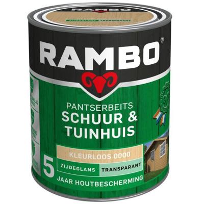 Pantserbeits schuur en tuinhuis zg tr. 0000 0,75l Rambo - Rambo Pantserbeits schuur en tuinhuis zg tr. 0000 0,75l Rambo - Rambo