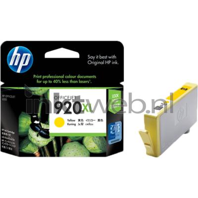 Originele inkt cartridge HP CD974AE Geel Originele inkt cartridge HP CD974AE Geel