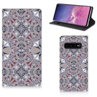 Samsung Galaxy S10 | Standcase | Flower Tiles - thumbnail