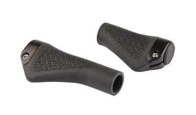 Handvatpaar Mirage Grips in style #45 - 132/100 mm met lockring - zwart