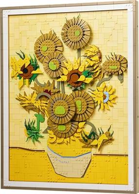 LEGO Art 31215 Vincent van Gogh - Zonnebloemen - Wandkunst, Bouw voor volwassenen