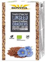 BonVita Linseed Crackers - thumbnail