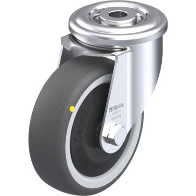 Blickle LER-PATH 100KF-ELS Zwenkwiel Wieldiameter: 100 mm Draagvermogen (max.): 130 kg 1 stuk(s)