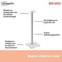 Vogel&apos;S SFS 4133 VOOR SONOS ERA 300 Audio vloerstandaard Wit - thumbnail