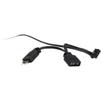 Inter-Tech Argus RS061 PC-ventilator Grijs (b x h x d) 120 x 120 x 25 mm Incl. LED-verlichting - thumbnail