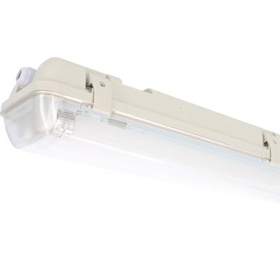 EcoPlus Dubbel LED TL armatuur 150 cm - Incl. 2 LED TL buizen - Geschikt voor binnen en buiten - IP65 - 4000K - 6200 lumen