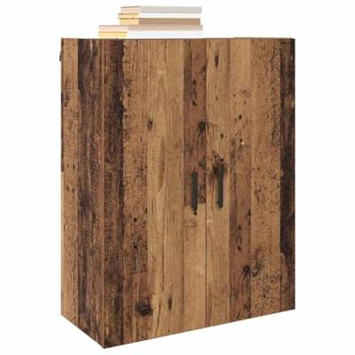 Wandkast Wandgemonteerd Oudhout 69,5 x 34 x 90 cm Bewerkt hout