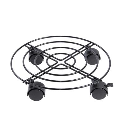 Esschert Design plantentrolley metaal rond s