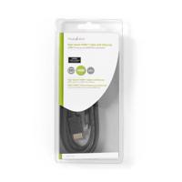 Nedis CVGB34500BK20 High Speed Hdmi-kabel Met Ethernet Hdmi-connector - Hdmi-miniconnector 2,0 M Zwart - thumbnail