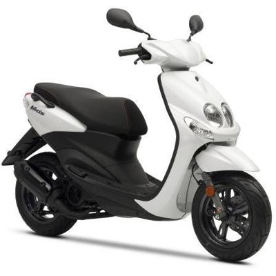 Edge Plaatset 9-delig voor yamaha neo's - vanaf bouwjaar 2008 tot 2011 - 2 en 4 takt model - glanzend wit