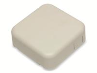 Hammond Electronics 1551SNAP3GY Universele behuizing 20 x 60 x 60 ABS Grijs 1 stuk(s) - thumbnail