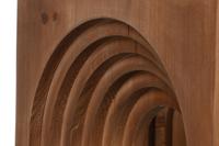 Hoofdtafel Home ESPRIT Kristal Sparrenhout 99 x 99 x 46 cm - thumbnail