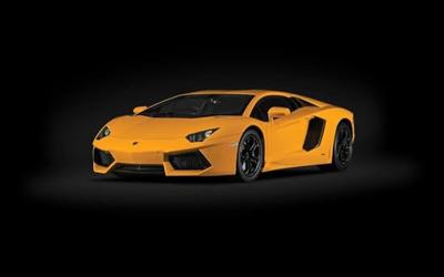 Pocher 1/8 Lamborghini Aventador - Geel Pocher 1/8 Lamborghini Aventador - Geel