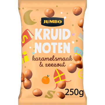 Jumbo Kruidnoten Karamelsmaak & Zeezout 250 g Jumbo Kruidnoten Karamelsmaak & Zeezout 250 g