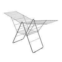 Metaltex Amsterdam Droogrek 32 m Drooglijn 208x64x104 cm Zwart - thumbnail