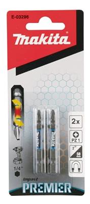 Makita Slagschroefbit PZ1x50mm XTT Impact Premier - E-03296 - thumbnail