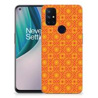 OnePlus Nord N10 5G | TPU bumper | Batik Oranje - thumbnail