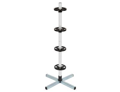 Practo Velgenboom voor 4 banden , Max breedte banden 295cm - Grijs Practo Velgenboom voor 4 banden , Max breedte banden 295cm - Grijs