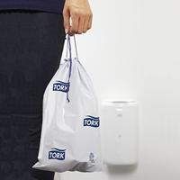 TORK 564000 Afvalbak 5 l Kunststof (b x h x d) 190 x 338 x 160 mm Wit 1 stuk(s) - thumbnail